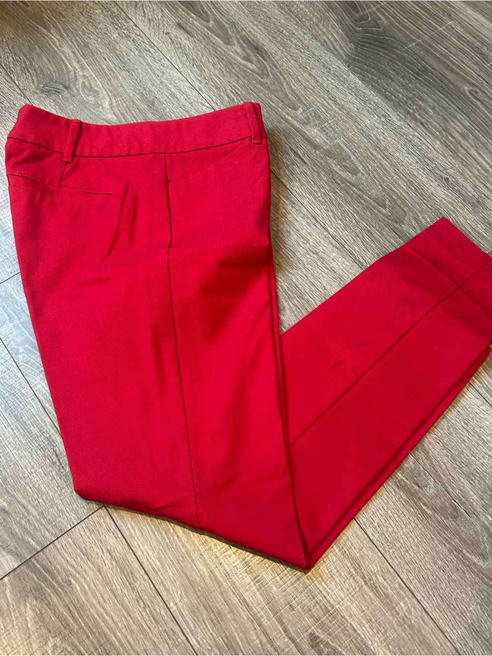 Women’s Slim Fit Red Dress Pants